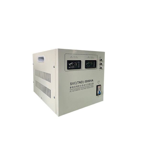 5KVA Stabilisator Tegangan Otomatis 220V Stabilisator Daya AC Fase Tunggal TND ((SVC) -5000VA