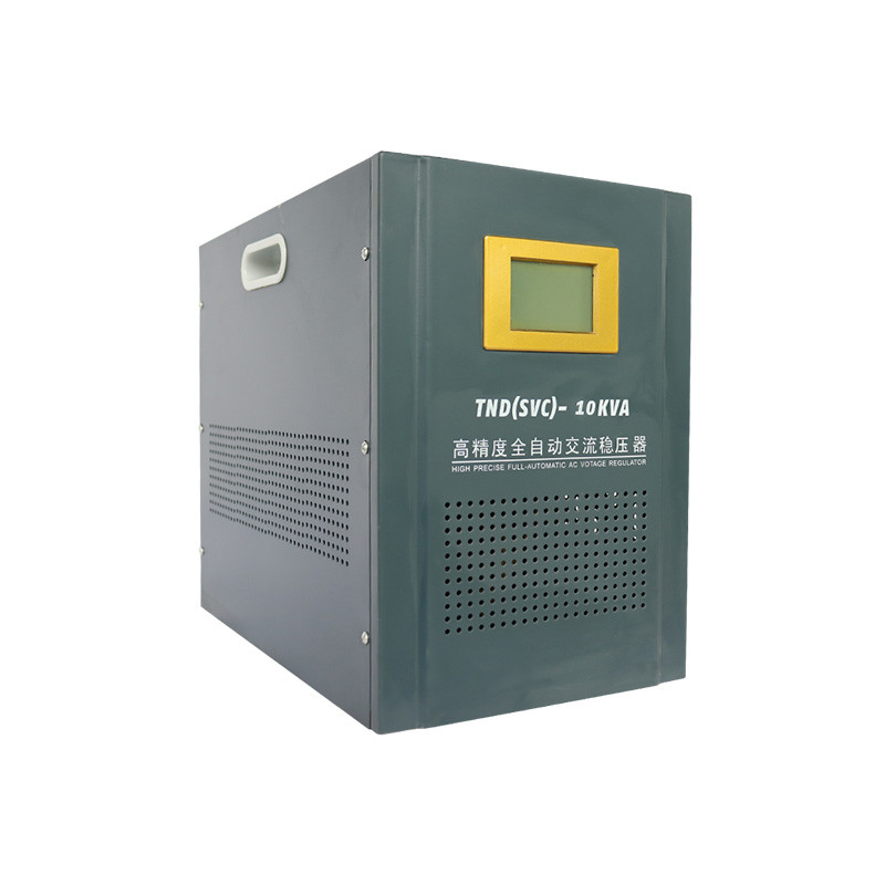 Kualitas tinggi Single Phase Automatic Voltage Stabilizer 10KVA AC Power Stabilizer dengan harga yang baik