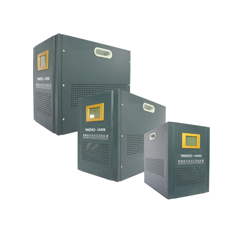 10KVA Kualitas Tinggi 220V Single Phase Automatic Voltage Stabilizer dengan Presisi Tinggi