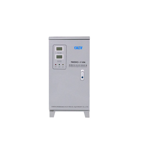 Pabrik Jual 15KVA Single Phase Voltage Stabilizer 220V 50HZ 60HZ dengan Digital Meters
