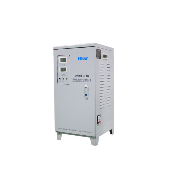 Pabrik Jual 15KVA Single Phase Voltage Stabilizer 220V 50HZ 60HZ dengan Digital Meters