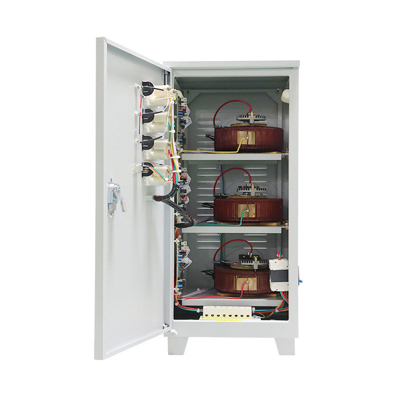 9000VA Tiga Fase Otomatis Tegangan Regulator 380VAC Daya AVR Stabiliser Industri Pabrik Jual Langsung