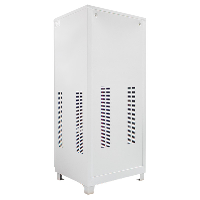 90KVA Tiga Fase Voltage Stabilizer Otomatis Voltage Regulator dengan Servo Motor Teknologi untuk Mesin Laser-cutting