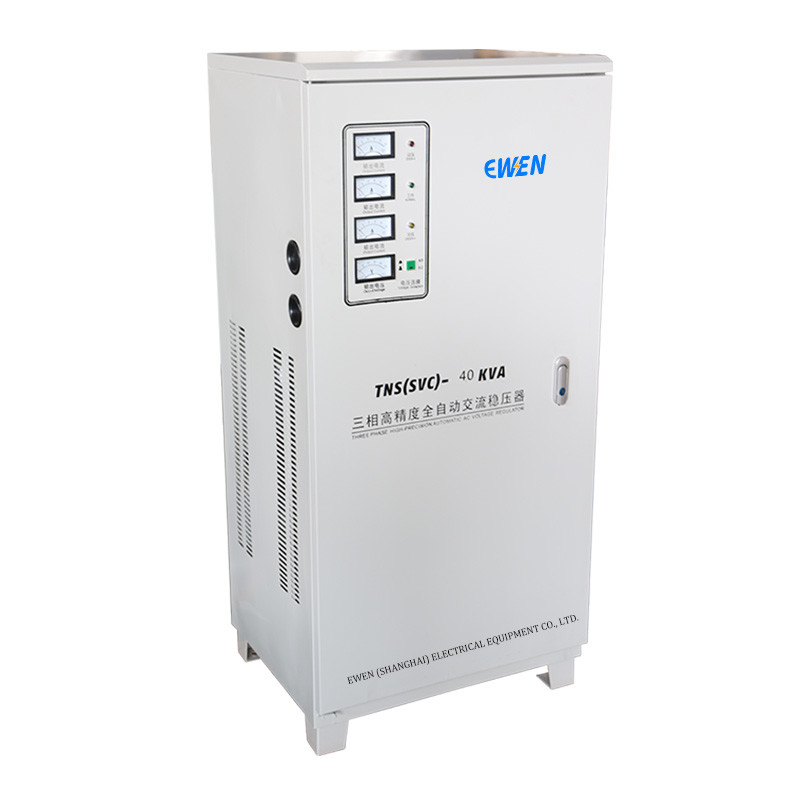 Pabrik Jual Tiga Fase Voltage Stabilizer 40KVA 3 Fase Servo AVR Otomatis Voltage Regulator 380V 415V 400V
