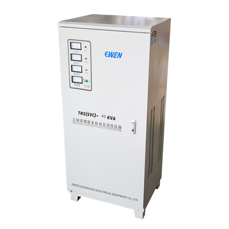 Pabrik Jual Tiga Fase Voltage Stabilizer 40KVA 3 Fase Servo AVR Otomatis Voltage Regulator 380V 415V 400V