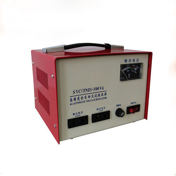 Satu Fase Avr Regulator Tegangan Otomatis 500W 50Hz Untuk Peralatan Rumah Kecil