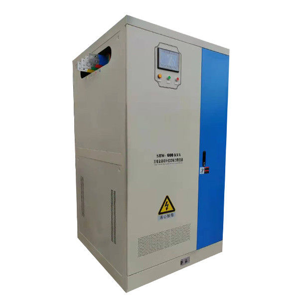 High Power 3 Phase Automatic Voltage Regulator 600KVA Untuk Peralatan Listrik