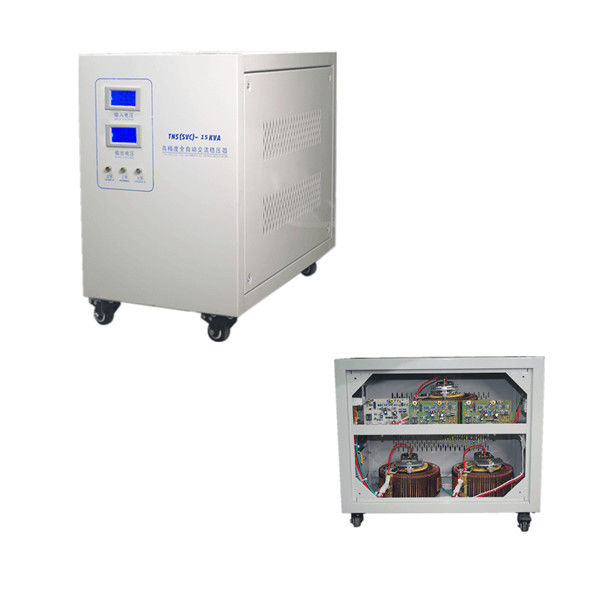 LCD Display Stabilizer Tegangan Otomatis AC Stabilizer 3 Phase Avr 15KVA