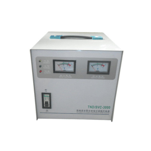 Fase Tunggal AC Power Stabilizer 3KVA 220V Adjustable Ac Voltage Regulator