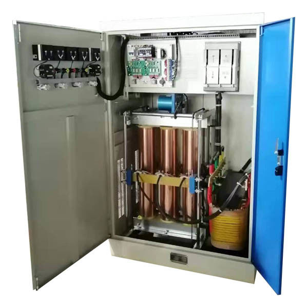 350KVA 380V AVR Stabilizer Tegangan Tiga Fase Regulator Otomatis 50Hz