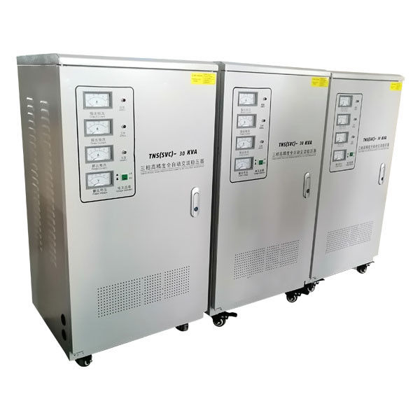 Peralatan Listrik Avr Auto Voltage Regulator Kapasitas 30KVA Efisiensi Kerja Tinggi