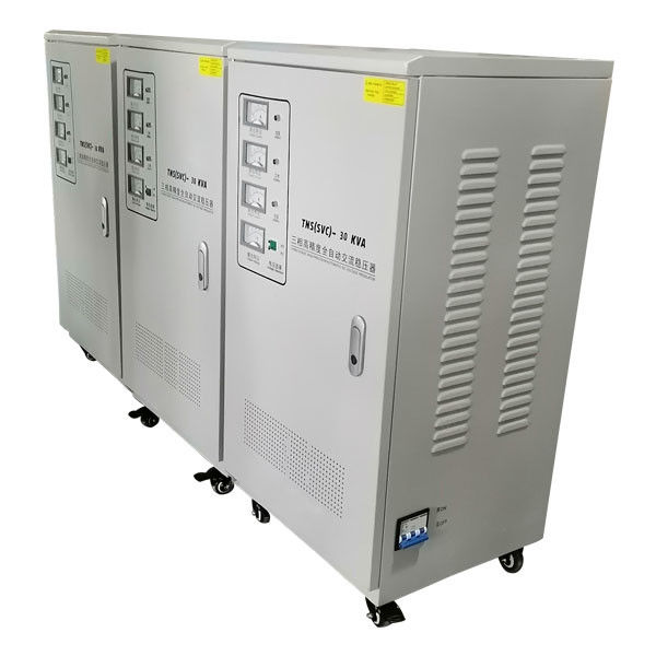 Peralatan Listrik Avr Auto Voltage Regulator Kapasitas 30KVA Efisiensi Kerja Tinggi
