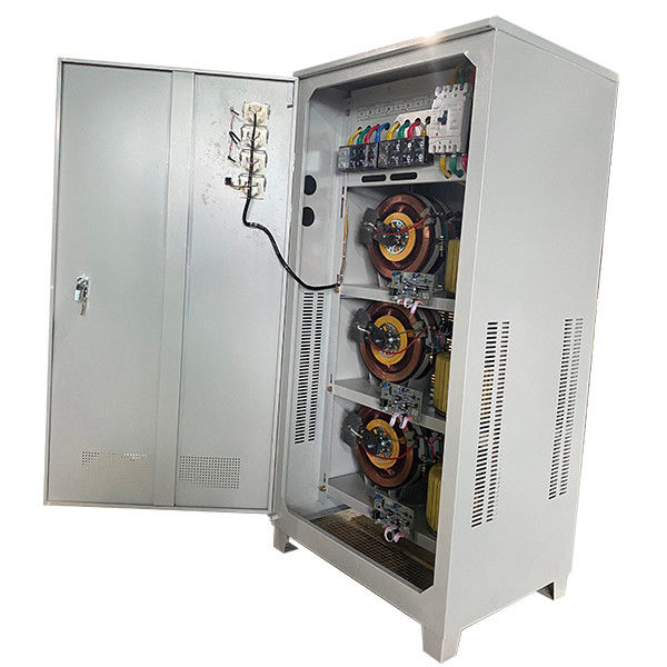 TNS-80KVA AC Tiga Fase Penuh Otomatis Pabrik Dijual Regulator Tegangan
