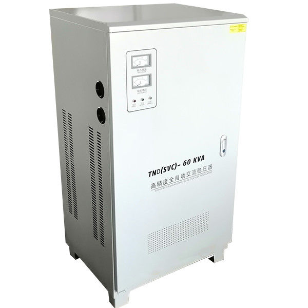 TND-60KVA Single Phase Regulator Tegangan Otomatis Penuh presisi tinggi
