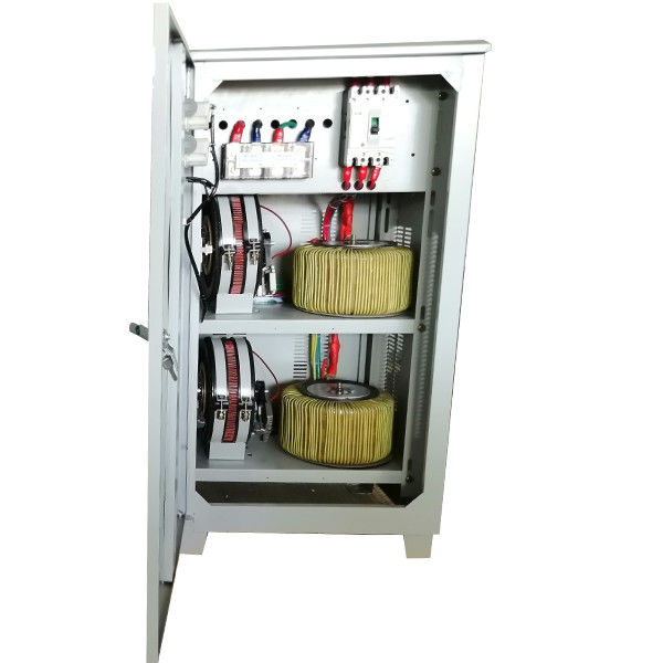 TND-60KVA Single Phase Regulator Tegangan Otomatis Penuh presisi tinggi