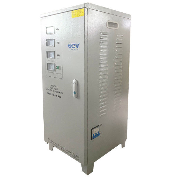 TNS-15KVA Tiga Fase Presisi Tinggi Jenis Servo Motor Regulator Tegangan AC Otomatis